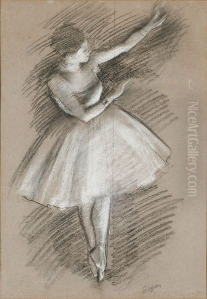 dancer in white - view 1