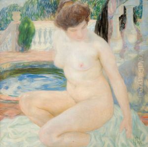 The bath by Clementine-Helene Dufau