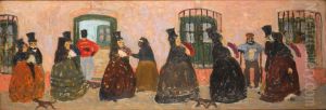 Mass departure by Pedro Figari