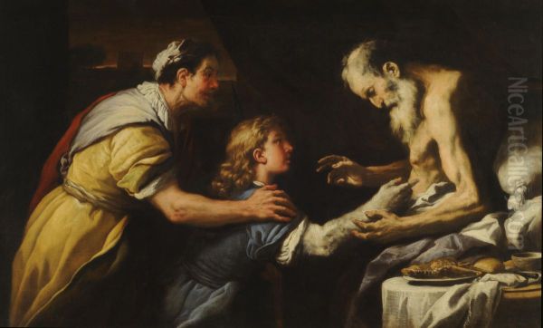 Introduction of Jacob to Isaac - view 1