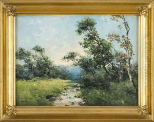 Paesaggio Fluviale by Giuseppe Cavalleri