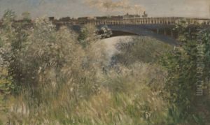 Le Pont d`Argenteuil (El Puente de Argenteuil) by Claude Oscar Monet