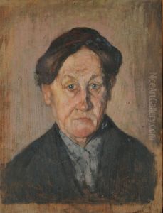 Portrait of my mother by Walter De Navazio