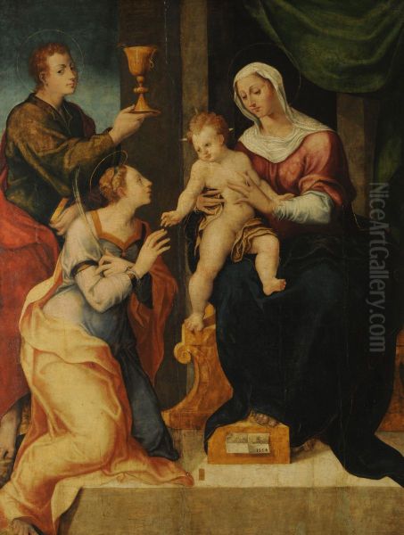 Mystic Marriage of Saint Catherine - view 1