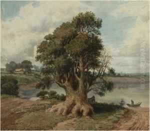 Landscape on the coast (San Isidro) by Prilidiano Pueyrredon