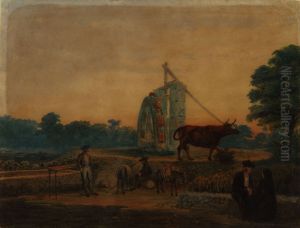 La Noria (Espana) by Prilidiano Pueyrredon