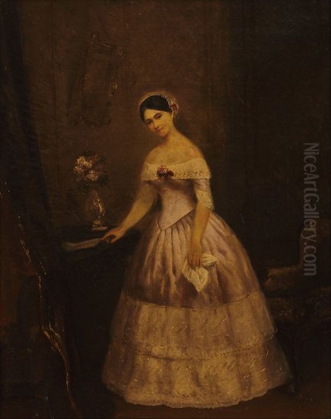 Retrato de Manuelita Rosas (estudio) - view 1