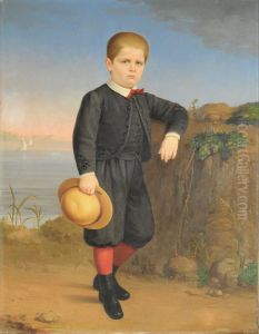 Portrait of Eduardo Lahitte Uribelarrea by Franklin Rawson