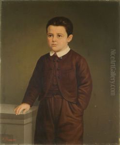 Portrait of Juan Ramon Burzaco Tamini by Franklin Rawson