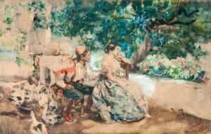 Nube de verano by Joaquin Sorolla