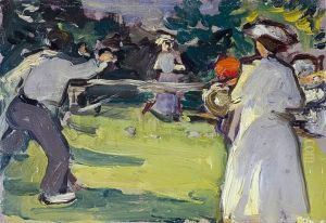 Game of Tennis, Luxembourg Gardens