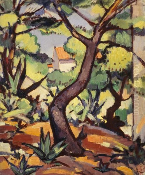 Landscape at Cassis - view 1