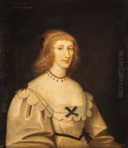 Lady Margaret Douglas, Marchioness of Argyll, 1610 - 1678. Wife of the 1st Marquess of Argyll - view 1