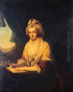 Willielma Campbell, Viscountess Glenorchy, 1741 - 1786. Religious enthusiast and benefactor of the Society for Promoting Christian Knowledge by David Martin