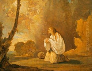 The Penitent St Mary Magdalene in a Landscape The Penitent St Mary Magdalene in a Landscape