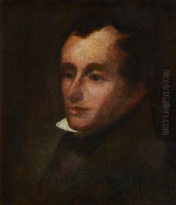 John Zephaniah Bell, 1794-1883. Artist (Self-portrait) by John Zephaniah Bell