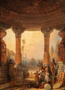Hindoo Architecture - a Composition by David Roberts
