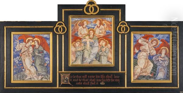 Three Studies for the Decoration of the first Mortuary Chapel, the Royal Hospital for Sick Children, Edinburgh - view 1