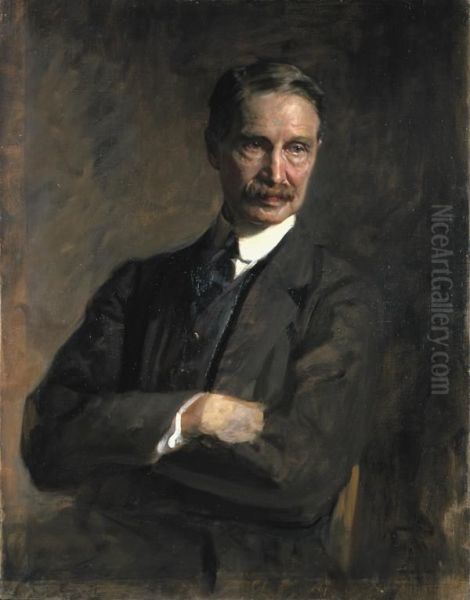 Andrew Bonar Law, 1858 - 1923. Statesman (study for portrait in Statesmen of World War I, 1914 - 1918, in the National Portrait Gallery, London) - view 1