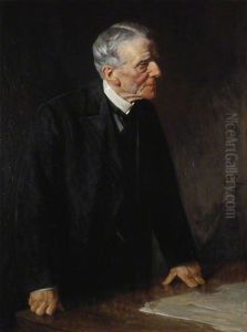 Sir Henry Duncan Littlejohn, 1826 - 1914. President of the Royal College of Surgeons, Edinburgh by George, Sir Reid