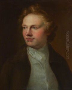 David Martin, 1737 - 1798. Portrait painter (Self-portrait) by David Martin