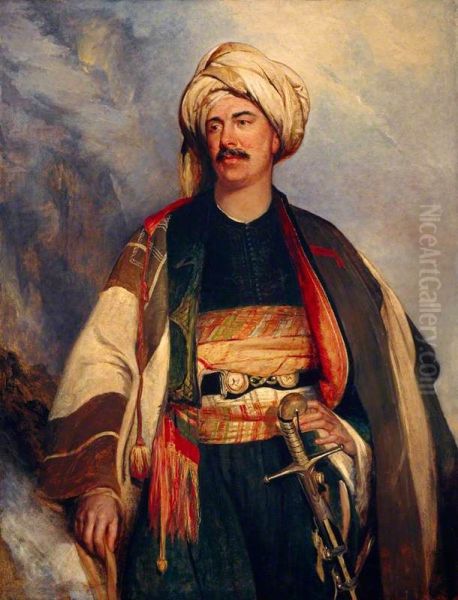 David Roberts, 1796 - 1864. Artist (In Arab dress) - view 1