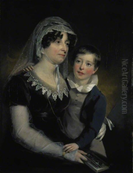 Carolina Oliphant, Lady Nairne, 1766 - 1845. Songwriter (With her son William Murray Nairne, later 6th Lord Nairne, 1808 - 1837) - view 1