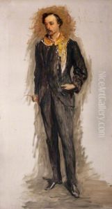 Sir William Quiller Orchardson, 1832 - 1910. Artist by John Pettie