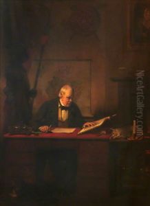 Sir Walter Scott, 1771 - 1832. Novelist and poet by John Watson Gordon