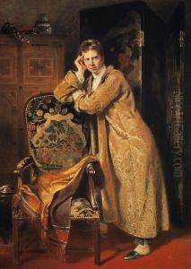 Sir David Wilkie, 1785 - 1841. Artist by Andrew Geddes