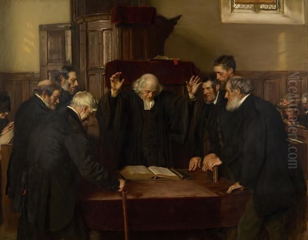 The Ordination of Elders in a Scottish Kirk - view 1