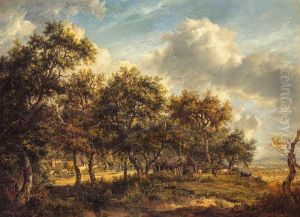 A Woodman's Cottage by Patrick Nasmyth