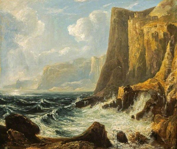 A Cliff Scene (Fast Castle) - view 1