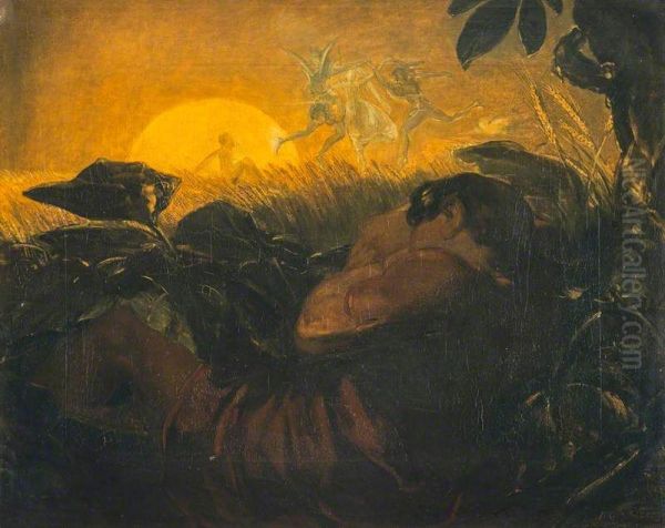 The Belated Peasant (from Milton's 'Paradise Lost') - view 1