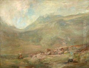 Sheepshearing by James Lawton Wingate
