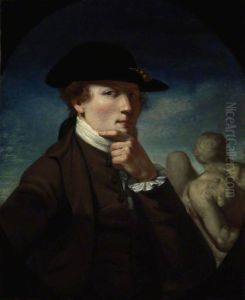 John Runciman, 1744 - 1768. Artist (Self-portrait)