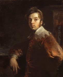 Andrew Geddes, 1783 - 1844. Artist (Self-portrait) by Andrew Geddes