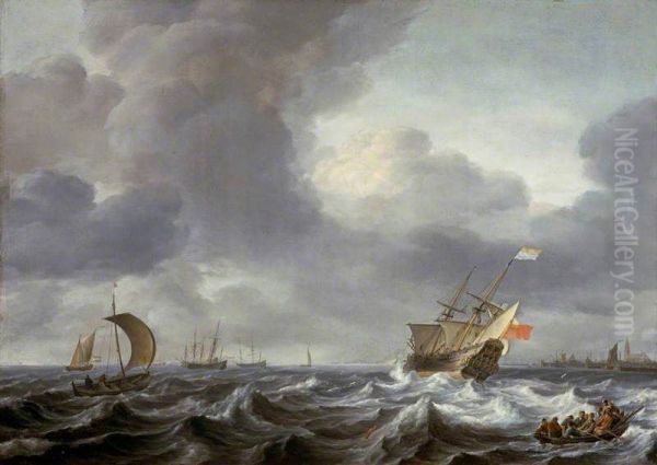 Shipping in a Choppy Sea - view 1