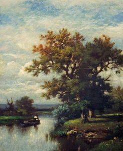 A Fisherman by Jules Dupre