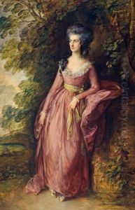 Mrs Hamilton Nisbet (1756 - 1834) by Thomas Gainsborough