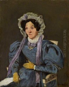 The Artist's Mother (Marie Francoise Oberson, 1769 - 1851) by Jean-Baptiste Camille Corot