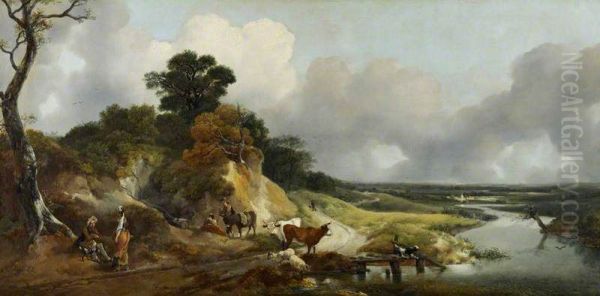 Landscape with a View of a Distant Village - view 1