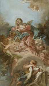 The Assumption of the Virgin by Francois Boucher