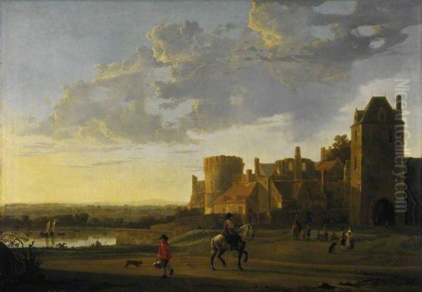 Landscape with a View of the Valkhof, Nijmegen - view 1