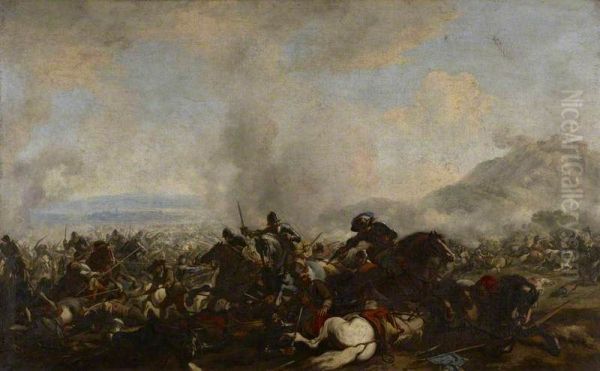 A battle - view 1