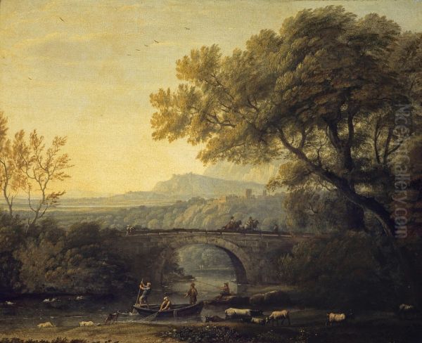 Landscape with a Bridge - view 1