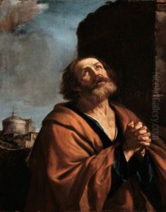 St Peter Penitent by Giovanni Francesco Barbieri