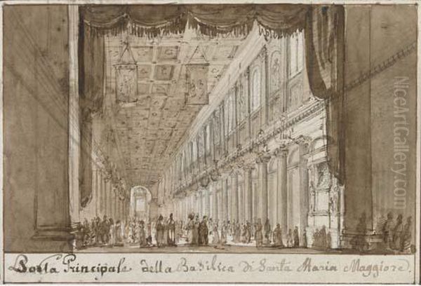 The Main Door Of The Basilica Of Santa Maria Maggiore - view 1