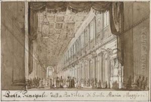 The Main Door Of The Basilica Of Santa Maria Maggiore