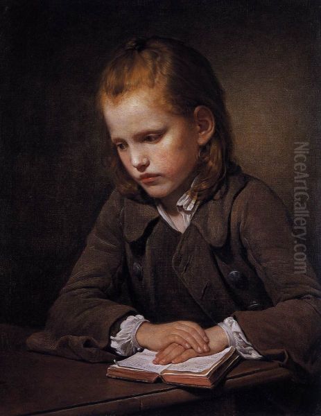 A Boy with a Lesson-book - A Student - view 1
